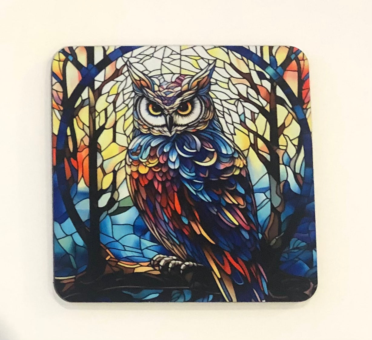 Owl - colourful