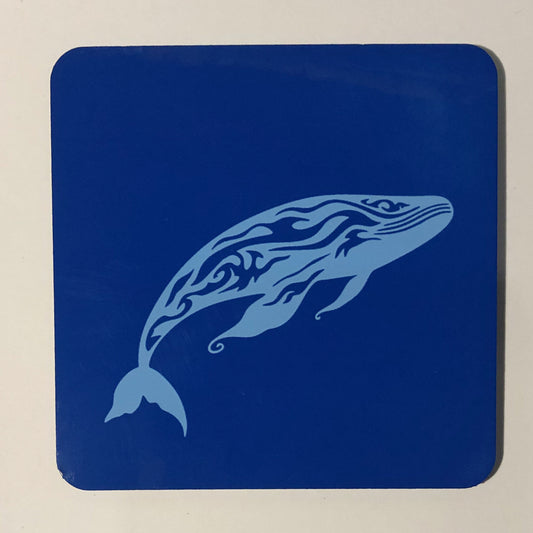 Whale coaster