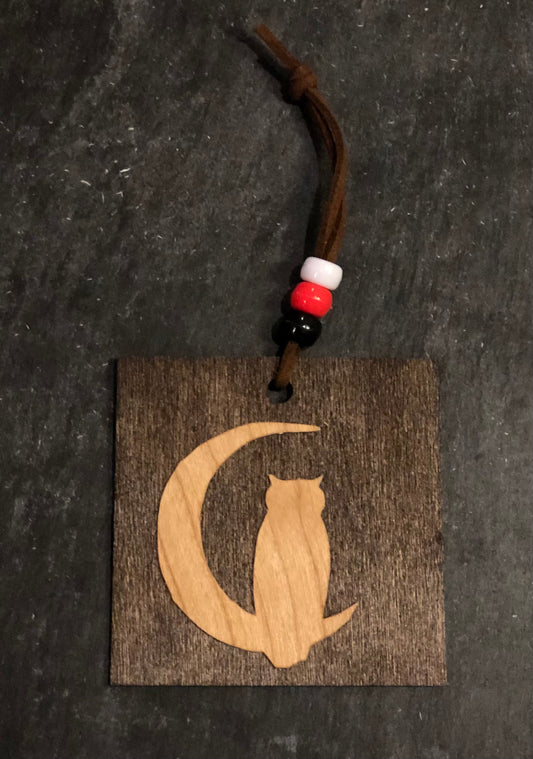 Owl and Moon